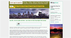 Desktop Screenshot of angkordriver-sam.com